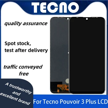 נבדק TFT על Tecno Pouvoir 3 + LB8 תצוגת LCD מסך מגע דיגיטלית תחליף LB8a מסך