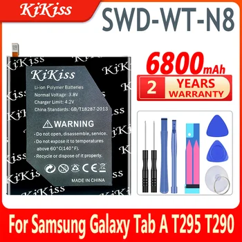 נשקי לי 100% סוללה חדשה SWD-מה-N8 SWDWTN8 6800mAh עבור Samsung Galaxy Tab לי T295 T290 סוללות