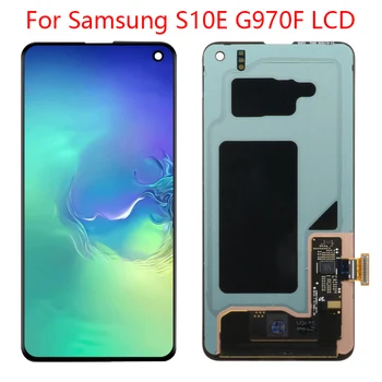 עבור Samsung Galaxy S10 e LCD G970F/DS G970U G970W SM-G9700 תצוגה עם מסגרת מסך מגע דיגיטלית עבור SAMSUNG S10e lcd