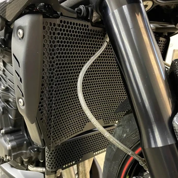 עבור מהירות משולשת 1050 2011 2012 2013 2014 2015 CNC אלומיניום אופנוע רדיאטור שומר מנוע מקרר גריל כיסוי הגנה