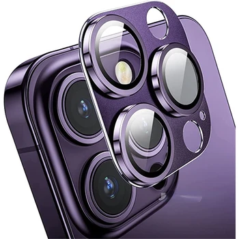עדשת המצלמה מגן זכוכית לאייפון 14 13 Pro מקס 13 14 מיני פלוס חזרה עדשת כיסוי מלא סרט מגן