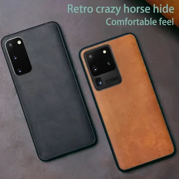 עור הטלפון Case For Samsung Galaxy S20 אולטרה s10e S10 בתוספת הערה 20 אולטרה 10 בנוסף על A71 A51 A30 A31 A50 A70 מקרה
