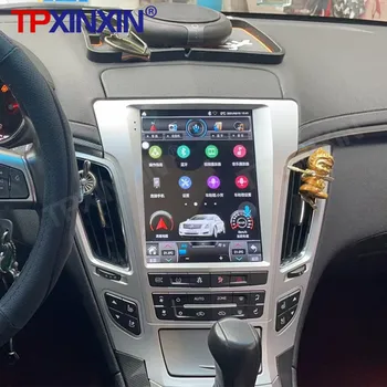 על קאדילק CTS אנדרואיד 10 סטריאו לרכב רדיו במכונית עם מסך טסלה ברדיו שחקן הרכב GPS ניווט מולטימדיה יחידת הראש
