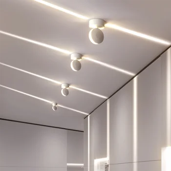 עמיד למים LED אדן החלון המנורה 10W מסדרון אור הקיר 360 מעלות ריי מסגרת הדלת אניה מנורות קיר עבור מלון בר מרפסת עיצוב