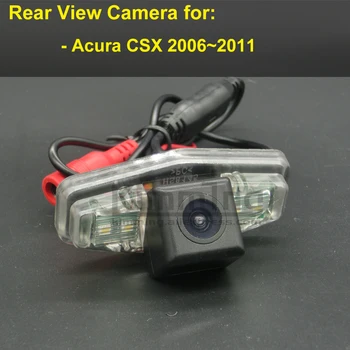 רכב מצלמה אחורית עבור אקורה CSX 2006 2007 2008 2009 2010 2011 אלחוטית קווית היפוך חניה גיבוי מצלמה CCD RCA HD