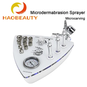 שולחן העבודה נקי את הפנים Microdermabrasion מרסס את התחדשות העור היופי ציוד יהלום מיקרו-גילוף מכונת Dermabrasion