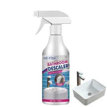 שירותים Descaler ניקוי 60ml מקלחת מנקה את חדר האמבטיה ניקוי ביתיים לשימוש על אסלה אמבט מקלחת כיור זכוכית קרמיקה