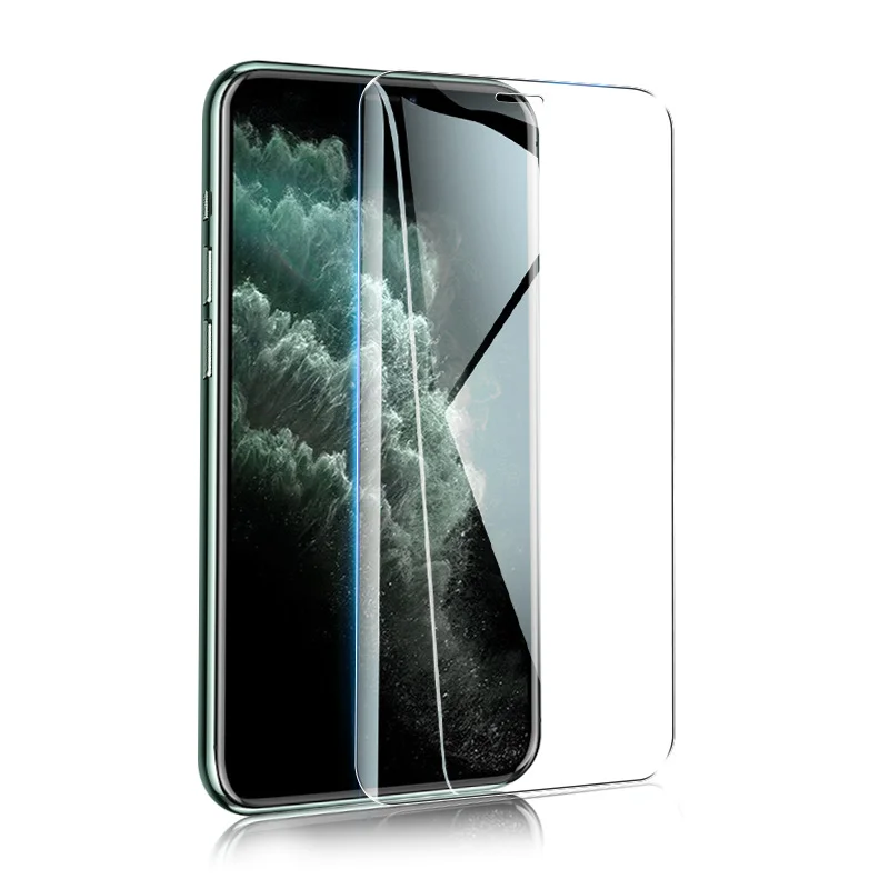 2PCS שקוף טלפון מגיני מסך לאייפון 14 15 12 Pro מקס 11 13 זכוכית מחוסמת לאייפון 7 8Plus XR XS מקס - 0