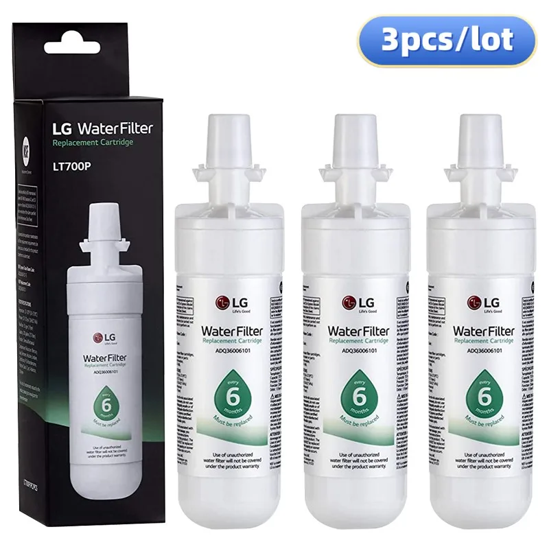 3 Pack להחליף LG LT700P מקרר מים מסנן LT700PC,ADQ36006101,ADQ36006113,ADQ75795103,AGF80300702 - 0