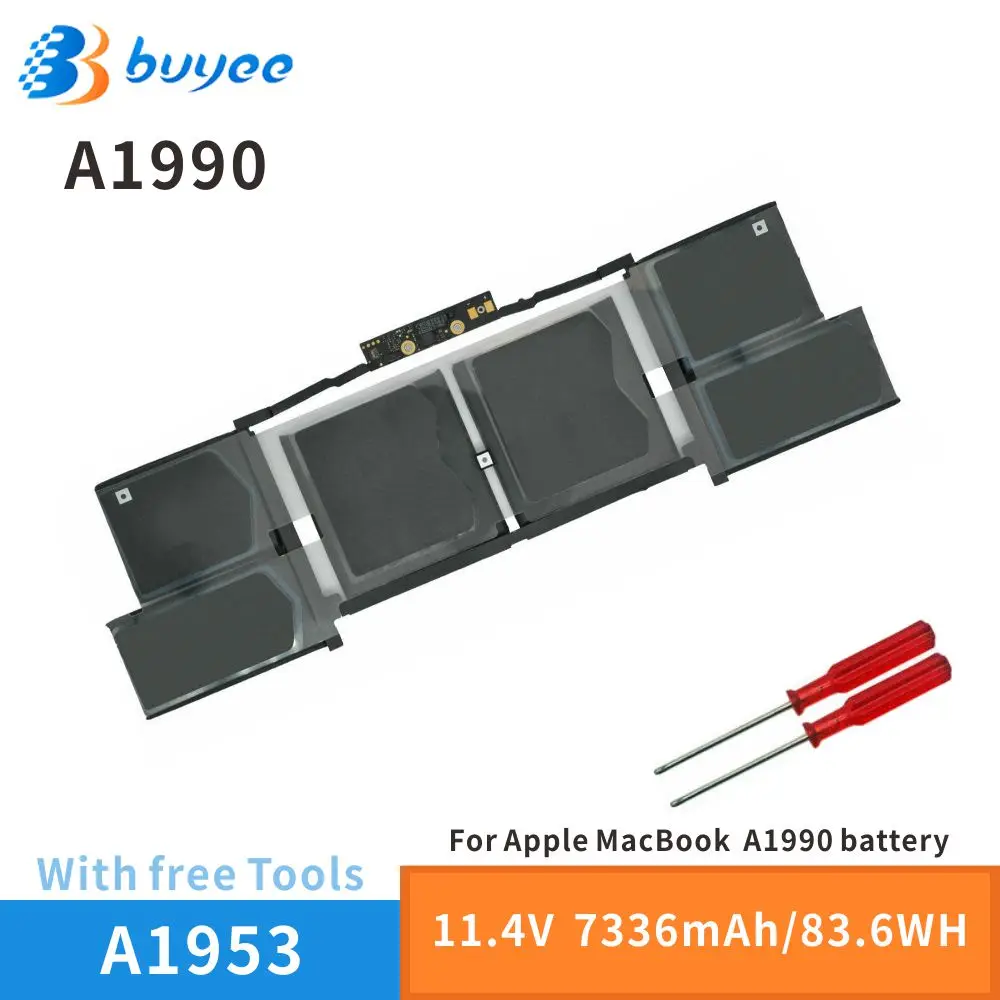 A1953 11.4 V 83.6 מ המקורי סוללה של מחשב נייד עבור Apple Macbook Pro 15 A1990 אמצע 2018 2019 שנה המחברת EMC3215 EMC3359 עם כלים - 0