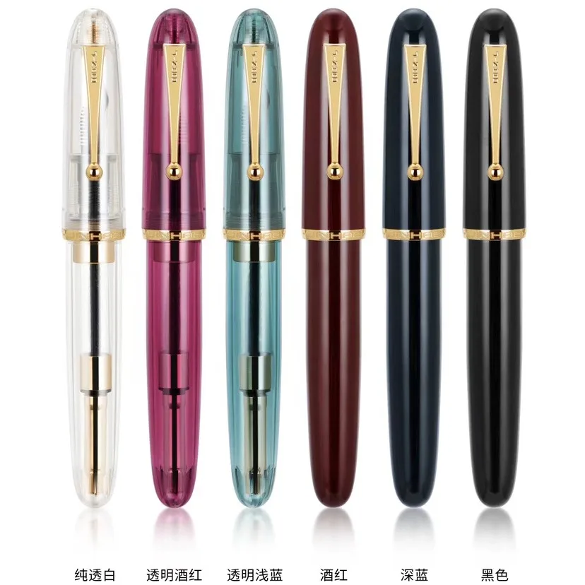 Jinhao 9019 עט נובע EF/F/M החוד, דיו שרף תלמיד בית הספר מכשירי כתיבה עסקית ציוד משרדי מתנה עט - 0