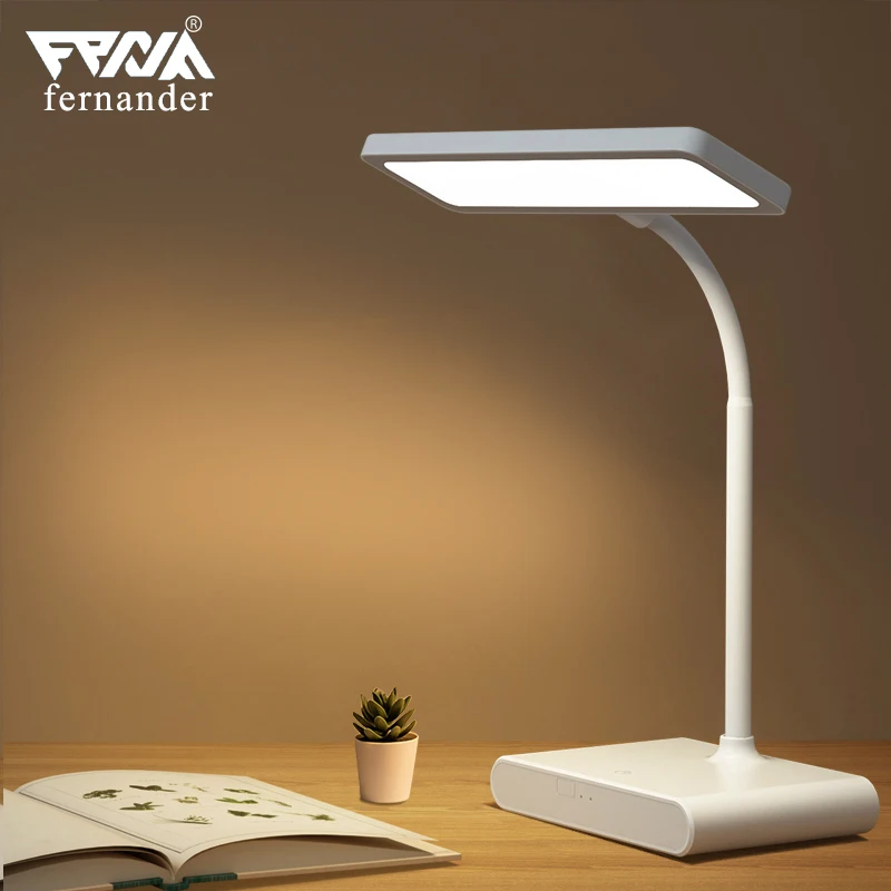 LED טעינה למידה הגנה העין קריאה מנורת שולחן USB יצירתי ליד המיטה מנורת לילה מתקפל השינה משרד התאורה מנורה - 0
