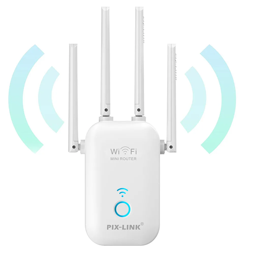 PIXLINK 5G WiFi Rotuer מהדר מגבר אלחוטי הביתה האיתותים Booster AC1200 Dual Band 2.4/5G ארוך טווח Extender אינטרנט AC27 - 0