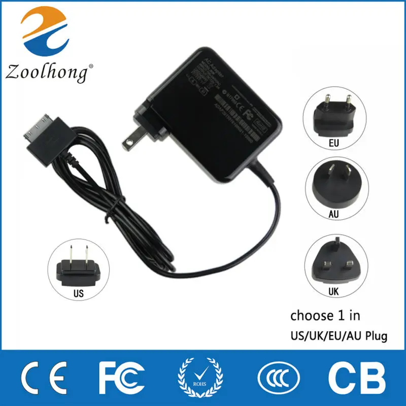 Zoolhong באיכות גבוהה 12V 1.5 A 18W נייד טאבלט מטען מתאם חשמל עבור Acer Iconia W510 מפעל ישירה - 0