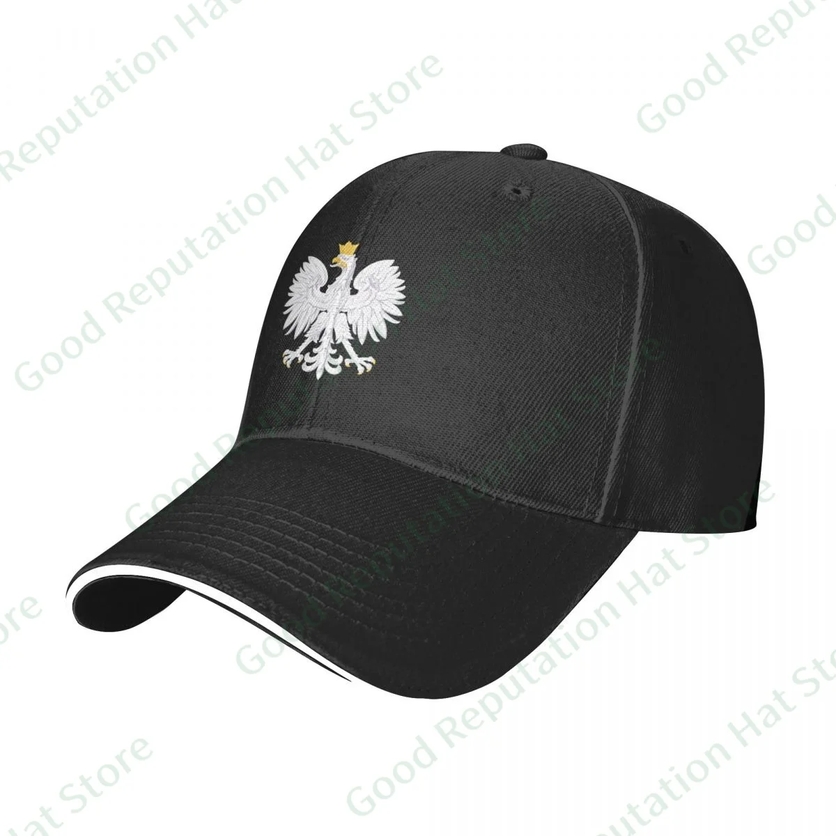 גברים נשים מספר צבע קלאסי Polska פולנית נשר כובע בייסבול כובע מצחיה מתכווננת יוניסקס בקיץ אבא כובע צל ספורט כובעים - 0