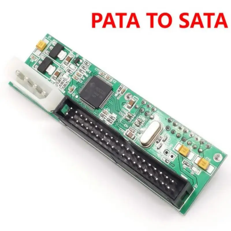 חדש SATA כדי PATA IDE Converter Adapter Plug&Play תמיכת מודול 15 פינים 3.5/2.5 SATA HDD DVD מתאם - 0