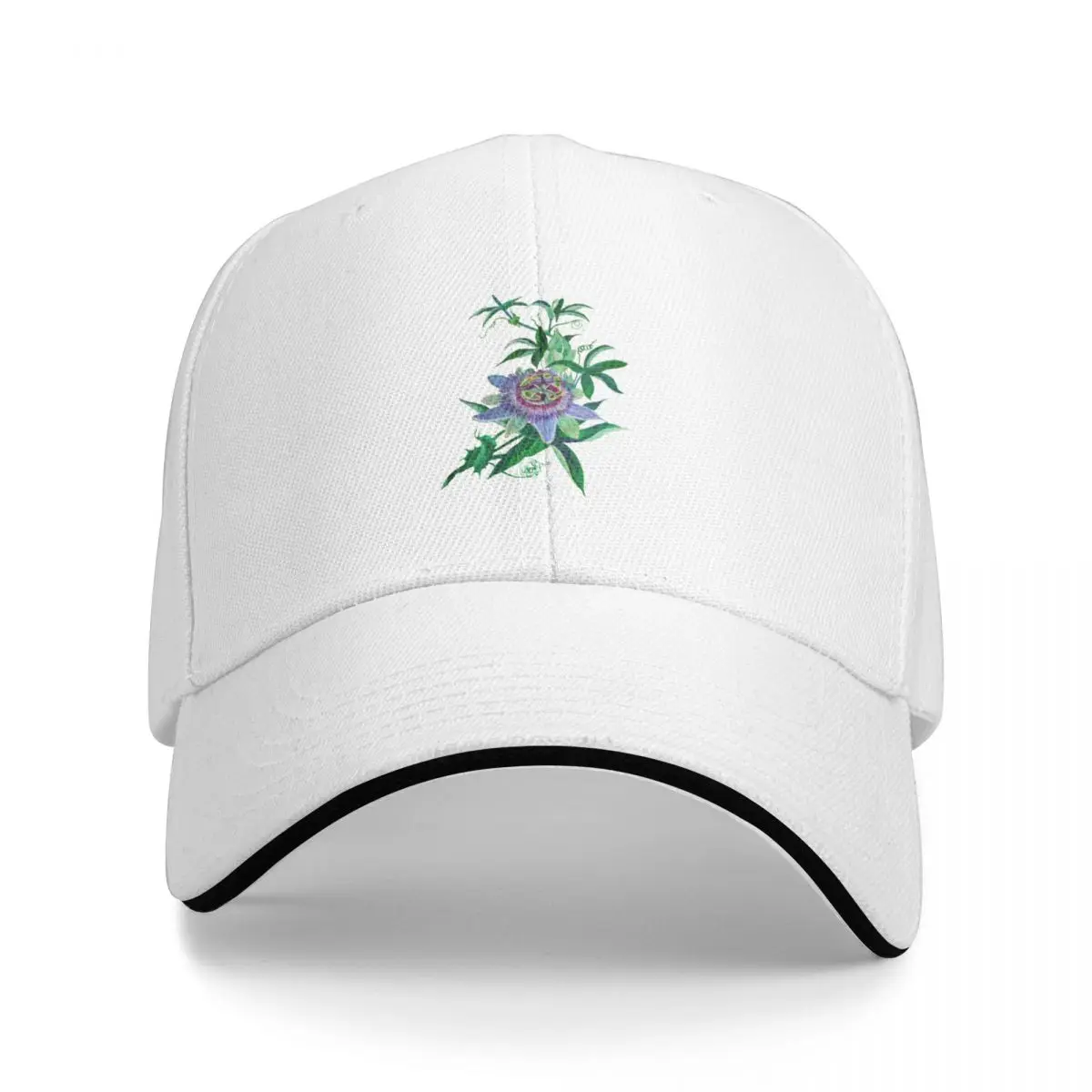 כובע בייסבול עבור גברים, נשים, כלי להקת פרח התשוקה פריחת לגזור כובעים מותאמים אישית ' נטלמן ילדה - 0