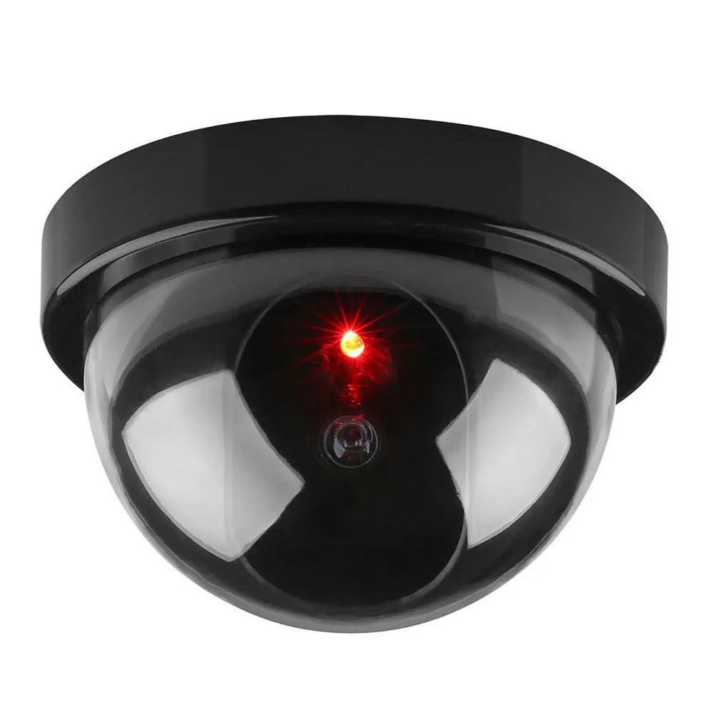 מצלמה וירטואלי אבטחה במעגל סגור בבית סימולציה פיתיון אינפרא אדום פלאש LED אדומות וירטואלי מצלמת מעקב - 0