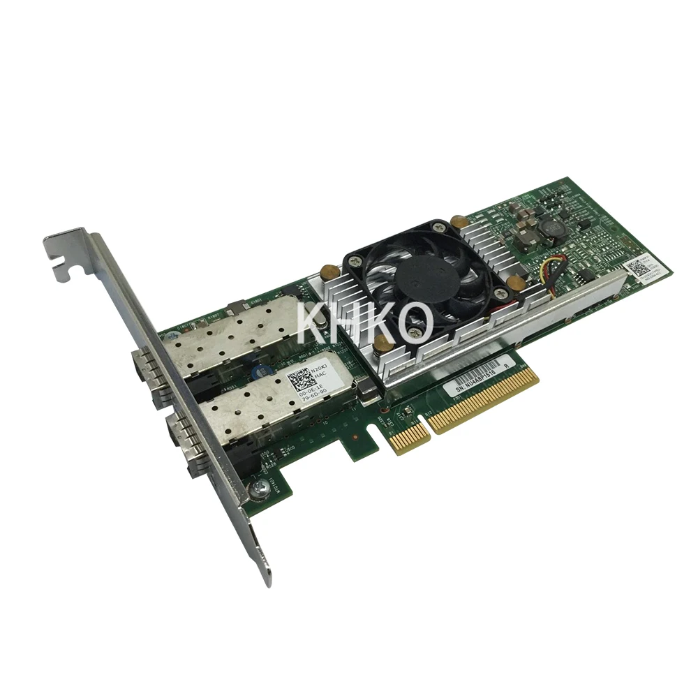 מקורי BCM57810S 0N20KJ 0Y40PH 57810 10GB כפול יציאת PCI-E SFP+ כרטיס רשת N20KJ Y40PH כרטיס רשת Ethernet/ כרטיסי רשת - 0