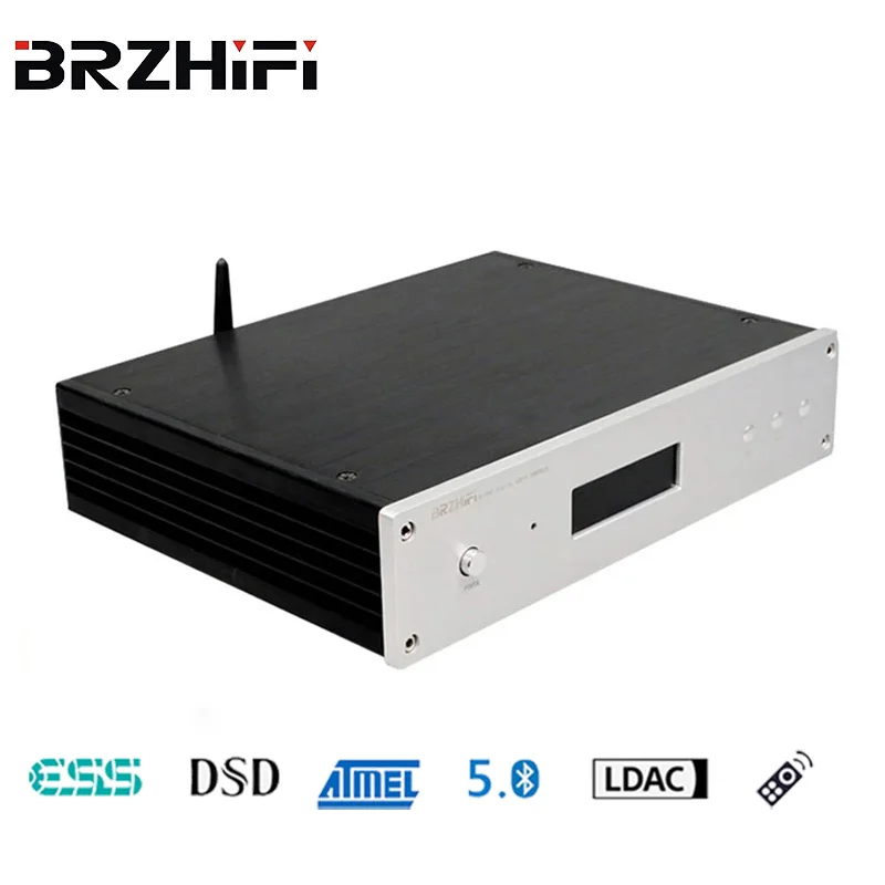משב רוח חם למכור DC200 ES9028PRO ES9038PRO DAC מפענח ממשק USB CSR8675 Bluetooth תואם-5.0 שלט רחוק שמע מגבר - 0