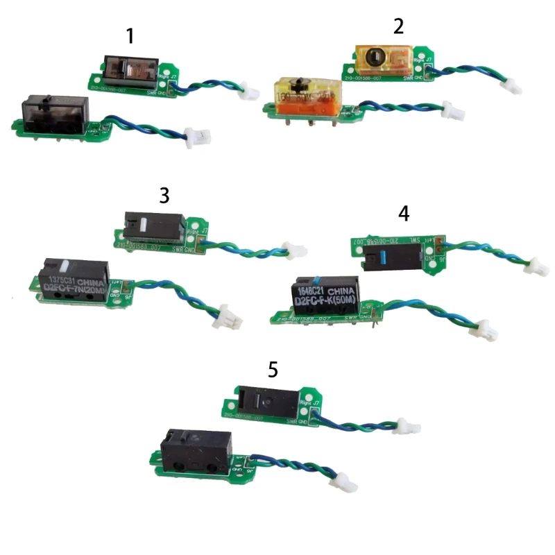 עכבר Micro Switch 8.0/TTC80M/דובדבן/ 50/20M לחצן העכבר מעגל לוח G900 G903 Microswitch לוח עם CableMou - 0
