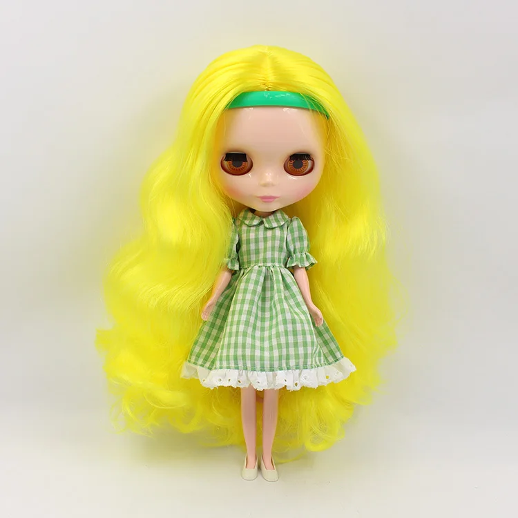 עלות משלוח חינם עירום blyth בובות הקמעונאי מתנה עבור ילדה (שיער צהוב) - 0