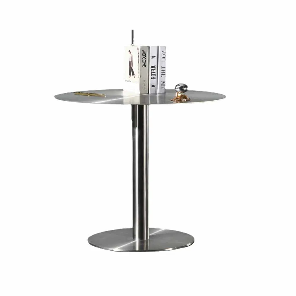 שולחן צד אביזרי נירוסטה מוברש הרגליים של השולחן קינוח חנות האוכל השולחן רגלי השולחן רגלי מתכת לעמוד - 0