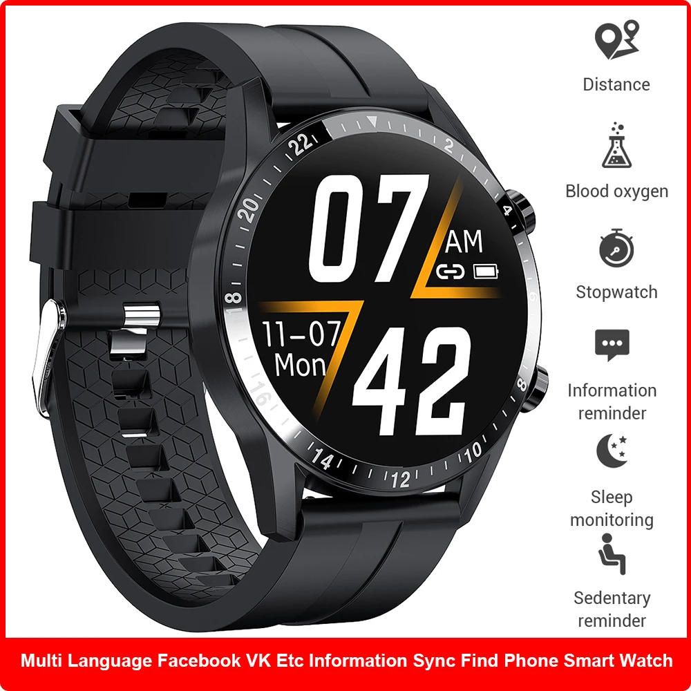 שעון חכם умные часы Bluetooth שיחה Smartwatch גברים, נשים, ספורט כושר צמיד רלו שעון עבור אנדרואיד אפל Xiaomi Huawei - 0