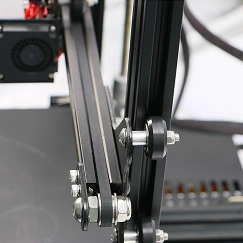12 יח ' 625Zz פלסטיק גלגלות, גלגלים עם מסבי ציוד עבור מדפסת 3D תואם עם CR-10 / CR-10 / CNC נתב היברידית - 1