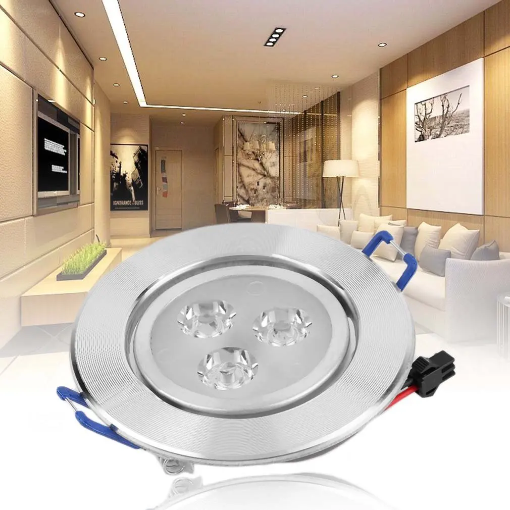 3W LED אורות התקרה הברק מנורת הנורה נקודת אור עבור סלון מטבח חדר השינה נגד חלודה נגד קורוזיה lampars - 1
