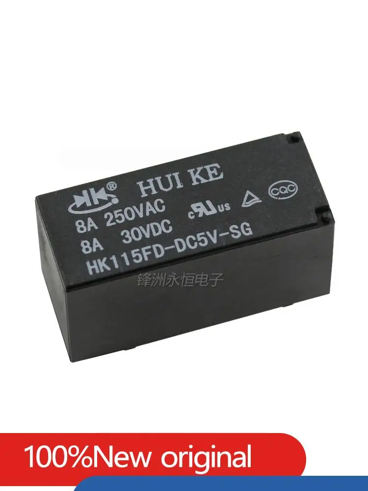 50PCS/lot 100%מקורי חדש ממסר HK115FD-DC5V-ס 