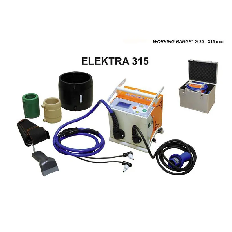 ELEKTRA315(20-315mm)אוטומטי ריתוך היתוך מכונה אוטומטית מלאה חמה להמיס מכונת ריתוך ריתוך צינור פלסטיק - 1