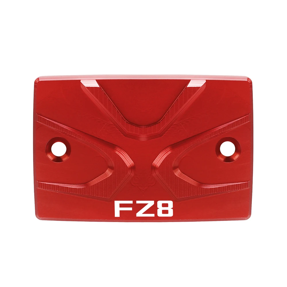 FZ8FAZER אופנוע הקדמי האחורי נוזל בלמים מאגר קאפ כיסוי עבור ימאהה FZ8 פייזר 2010 2011 2012 2013 2014 fz8fazer fz8 פייזר - 1