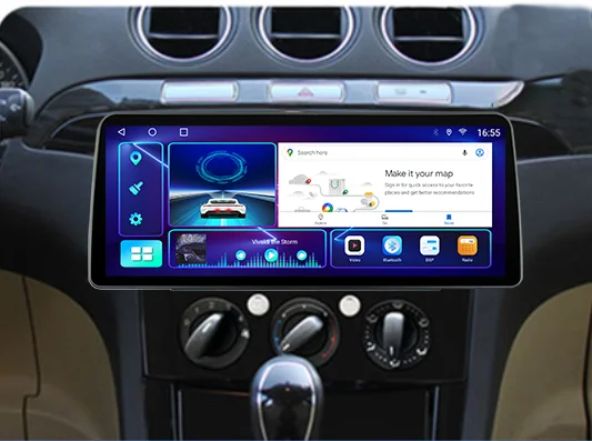 JUSTNAVI 4G LTE 12.3 אינץ המכונית GPS ניווט רדיו נגן 2din עבור פורד S מקס S-מקס 2007 2008 2009 2010 2011 2012 2013 2014 2015 - 1