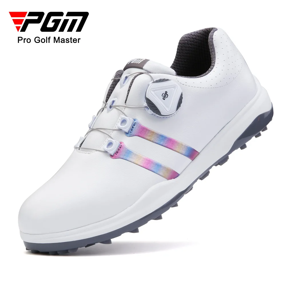 PGM נשים נעלי גולף עמיד נגד החלקה של נשים קל משקל, רך לנשימה נעלי נשים מזדמנים ידית רצועת ספורט XZ208 - 1