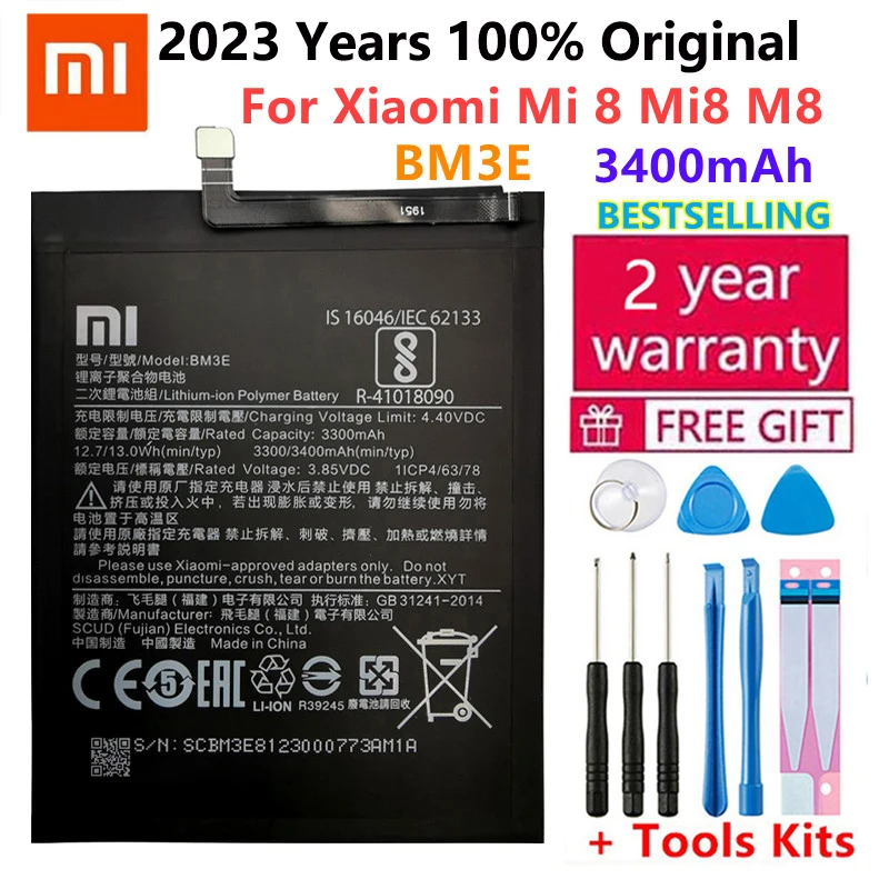 Xiaomi המקורי, הסוללה BM22 Xiaomi MI 5 5X Mi 4C Mi 6 Mi-8 Redmi 5א 5א Pro BM35 BM39 BN31 BM3E סוללות - 1