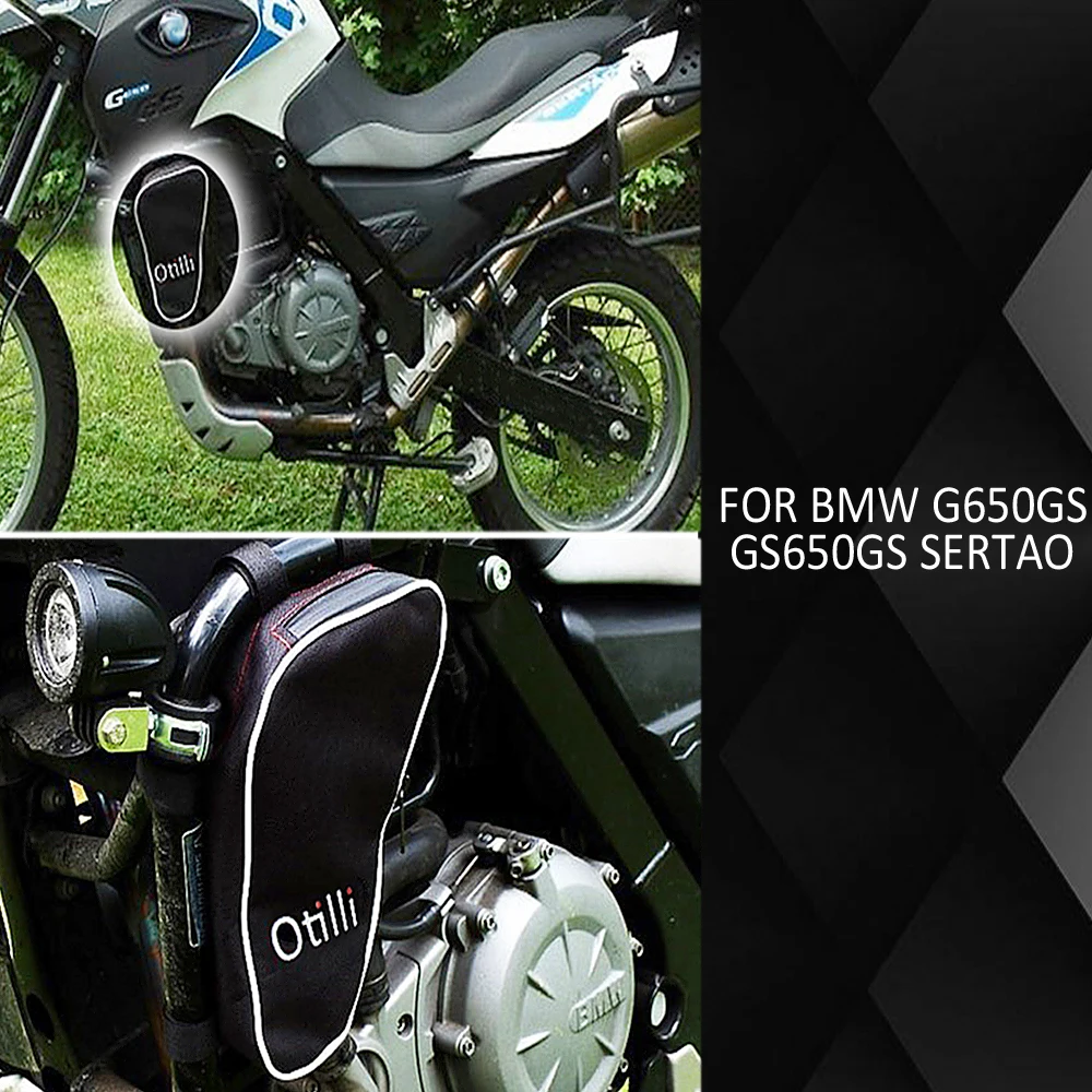 אופנוע חדש מסגרת התרסקות בר שקיות ב. מ. וו G650GS Sertao כלי השמה תיק נסיעות עבור SW Motech התרסקות בר G650GS - 1