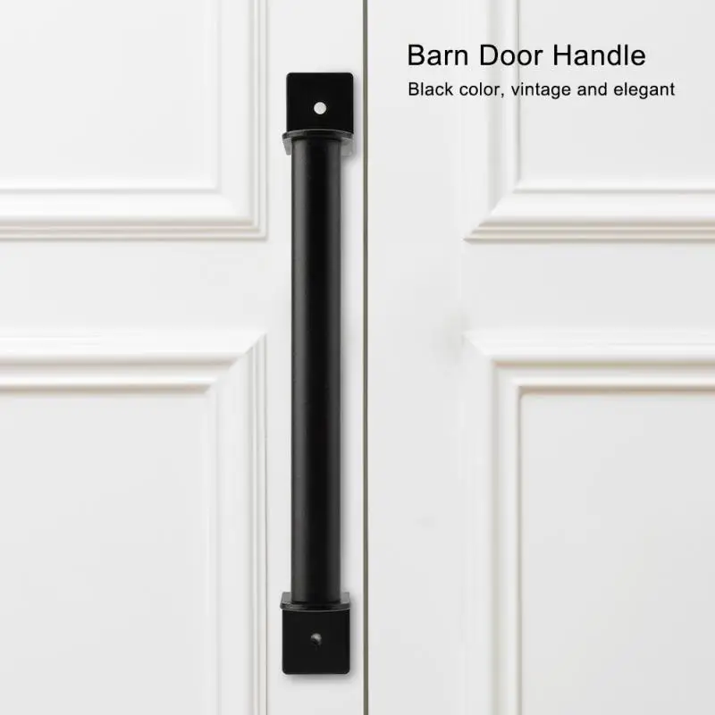 החובה כבדה דלת האסם להתמודד עם w/ בורג פחמן פלדה משוך את ידיות עבור הזזה דלת האסם, ארון מעץ השער הדלת אביזר חומרה - 1