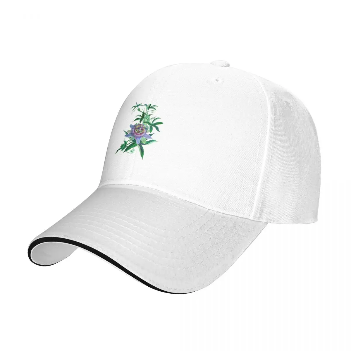 כובע בייסבול עבור גברים, נשים, כלי להקת פרח התשוקה פריחת לגזור כובעים מותאמים אישית ' נטלמן ילדה - 1