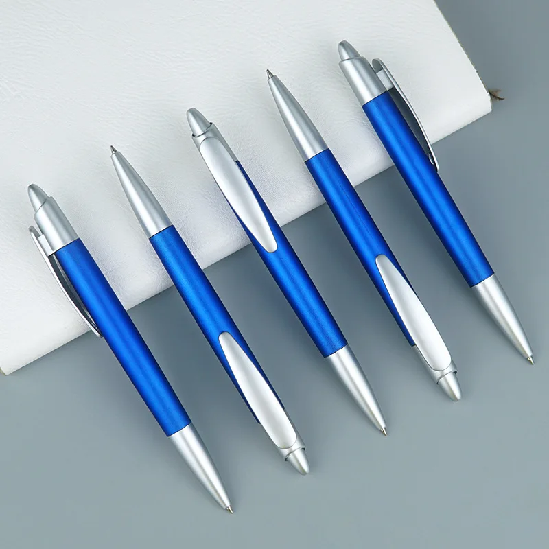 לחץ Stylos עט כדורי כחול החתימה נייטרלי עטים משרד מכשירי כתיבה משרדי - 1