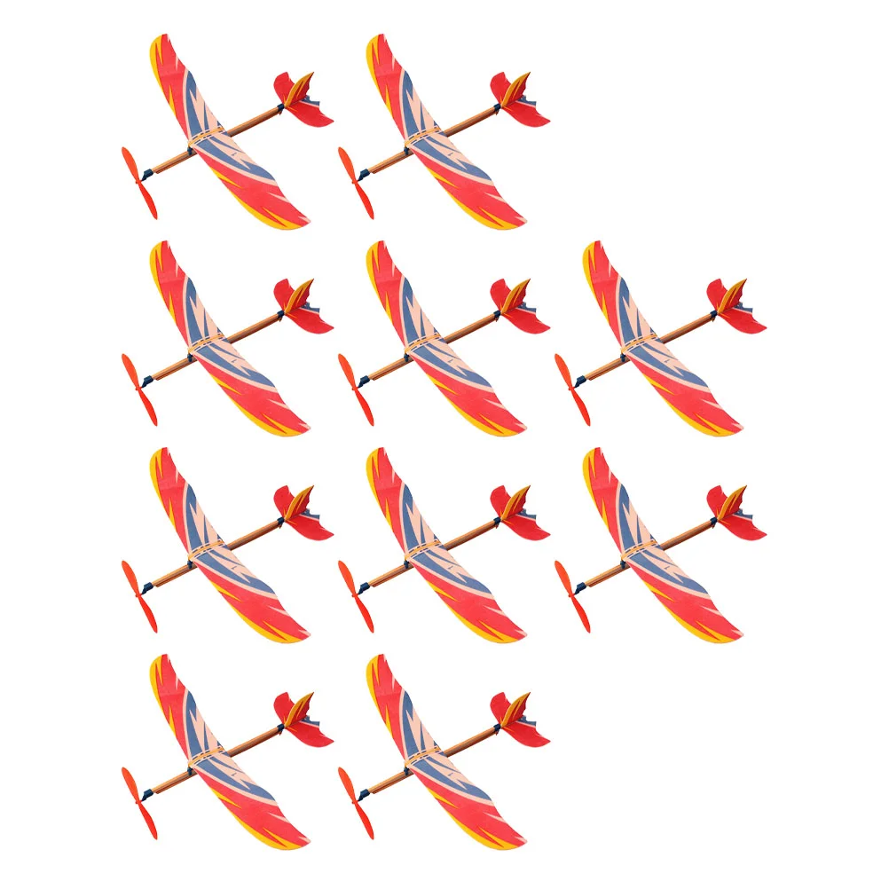 מטוס גומי Bandpowered הגלשן S מטוסים דגם המטוס ערכות כלי טיס ילדים Planesfor קיט עץ מסוק - 1