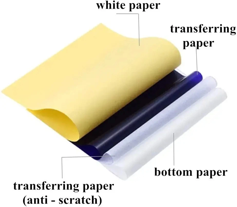 נייר קעקוע אספקה נייר קעקוע ציוד ואביזרים קעקוע תבנית סטטוס - 1