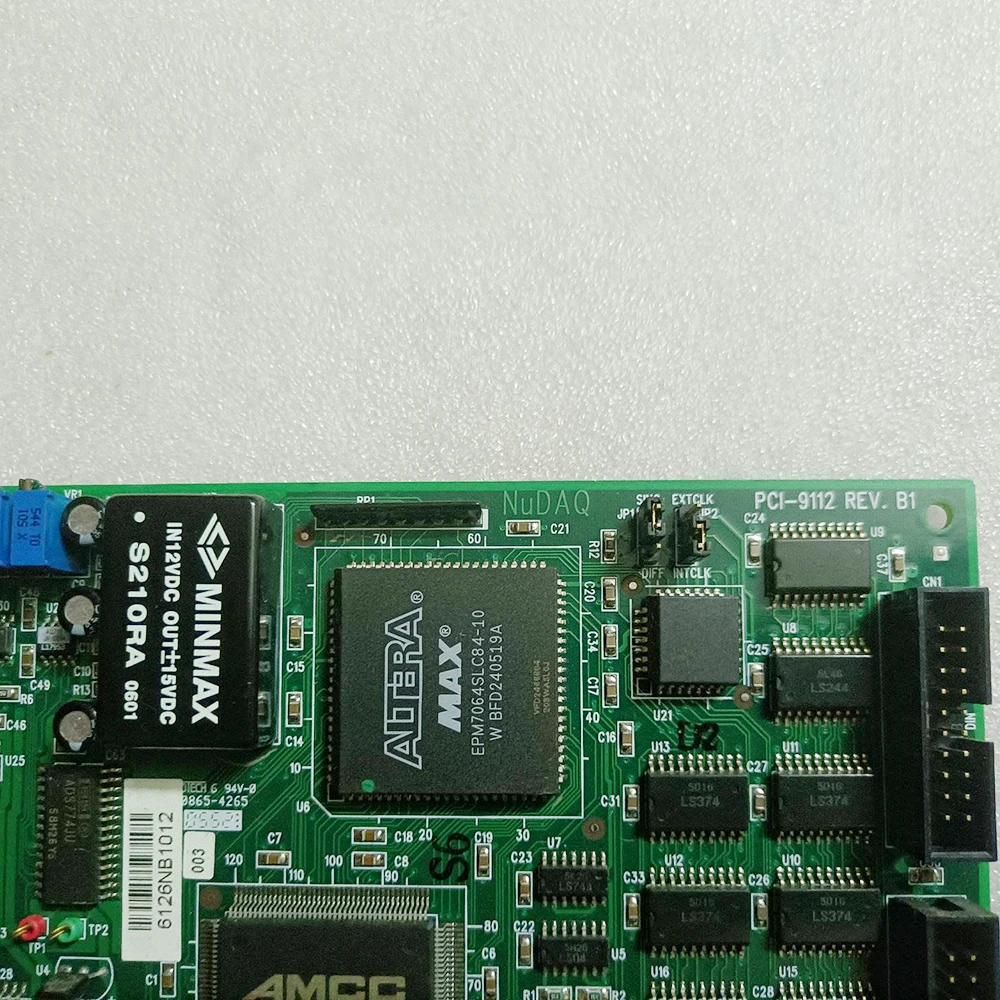 על ADLINK PCI-9112 ראב.B1 נתוני כרטיס לכידת באיכות גבוהה ספינה מהירה - 1
