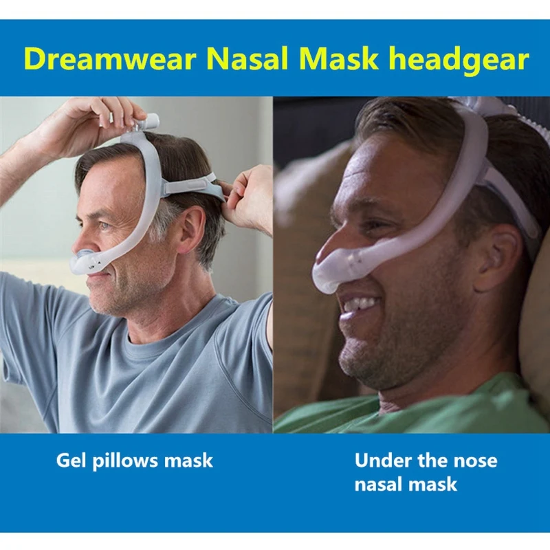 תחליף DreamWear Respironics כיסוי עבור Dreamwear האף מסכת הרצועה על מכונת סיפאפ - 1