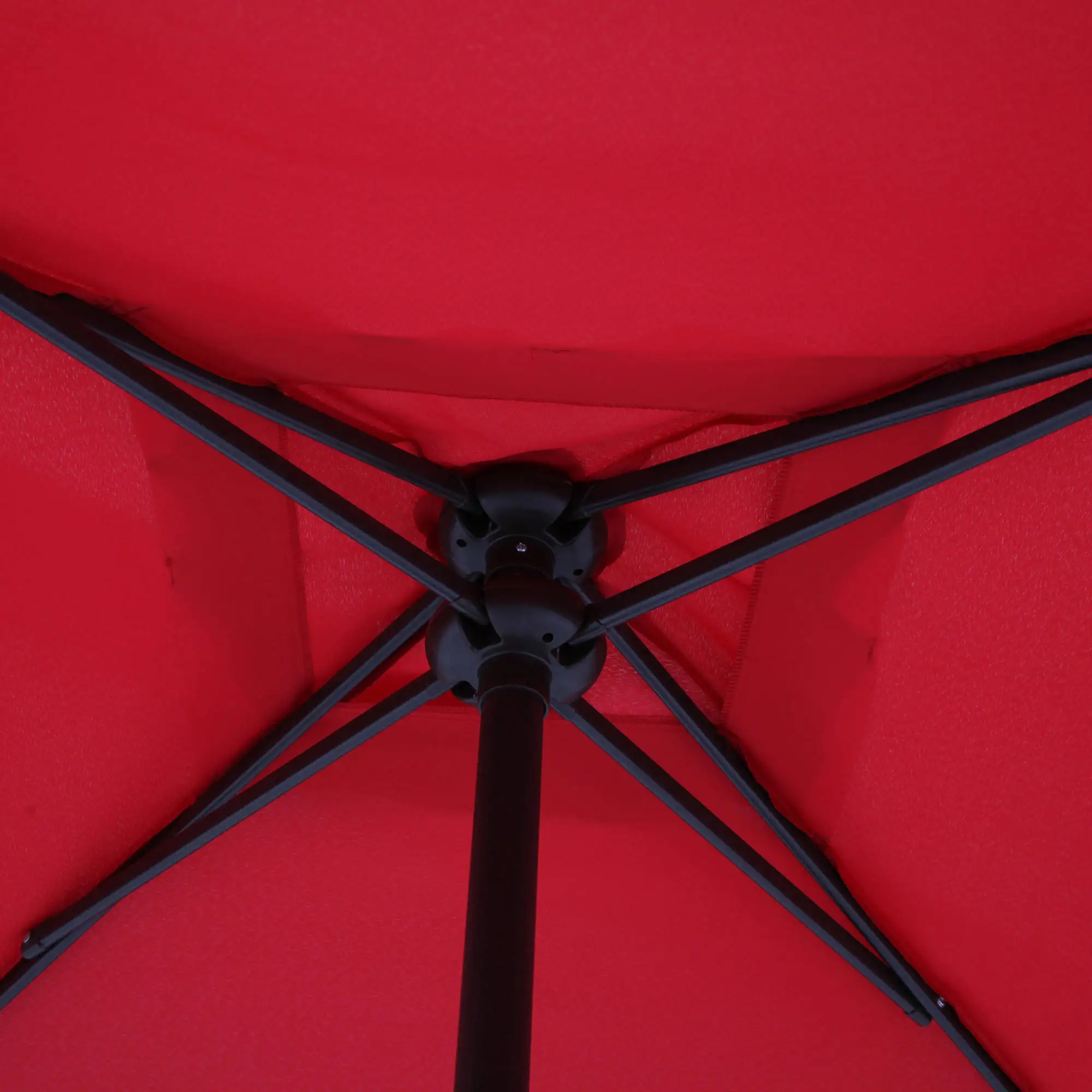 6 חתיכה פטיו חיצוני האוכל מוכן, אדום Paraguas אקלים שולחן כיסא מתקפל משלוח חינם - 2