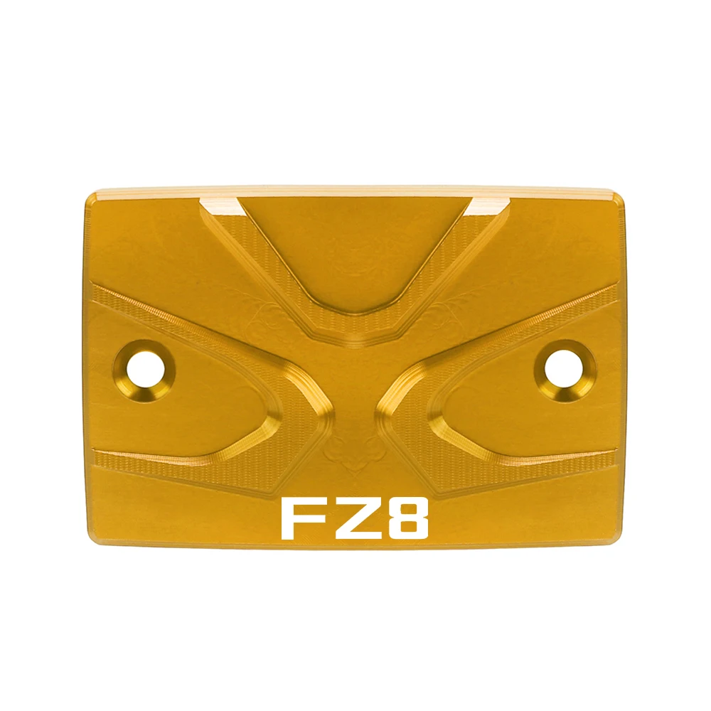 FZ8FAZER אופנוע הקדמי האחורי נוזל בלמים מאגר קאפ כיסוי עבור ימאהה FZ8 פייזר 2010 2011 2012 2013 2014 fz8fazer fz8 פייזר - 2
