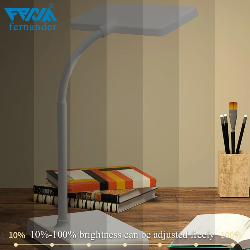 LED טעינה למידה הגנה העין קריאה מנורת שולחן USB יצירתי ליד המיטה מנורת לילה מתקפל השינה משרד התאורה מנורה - 2