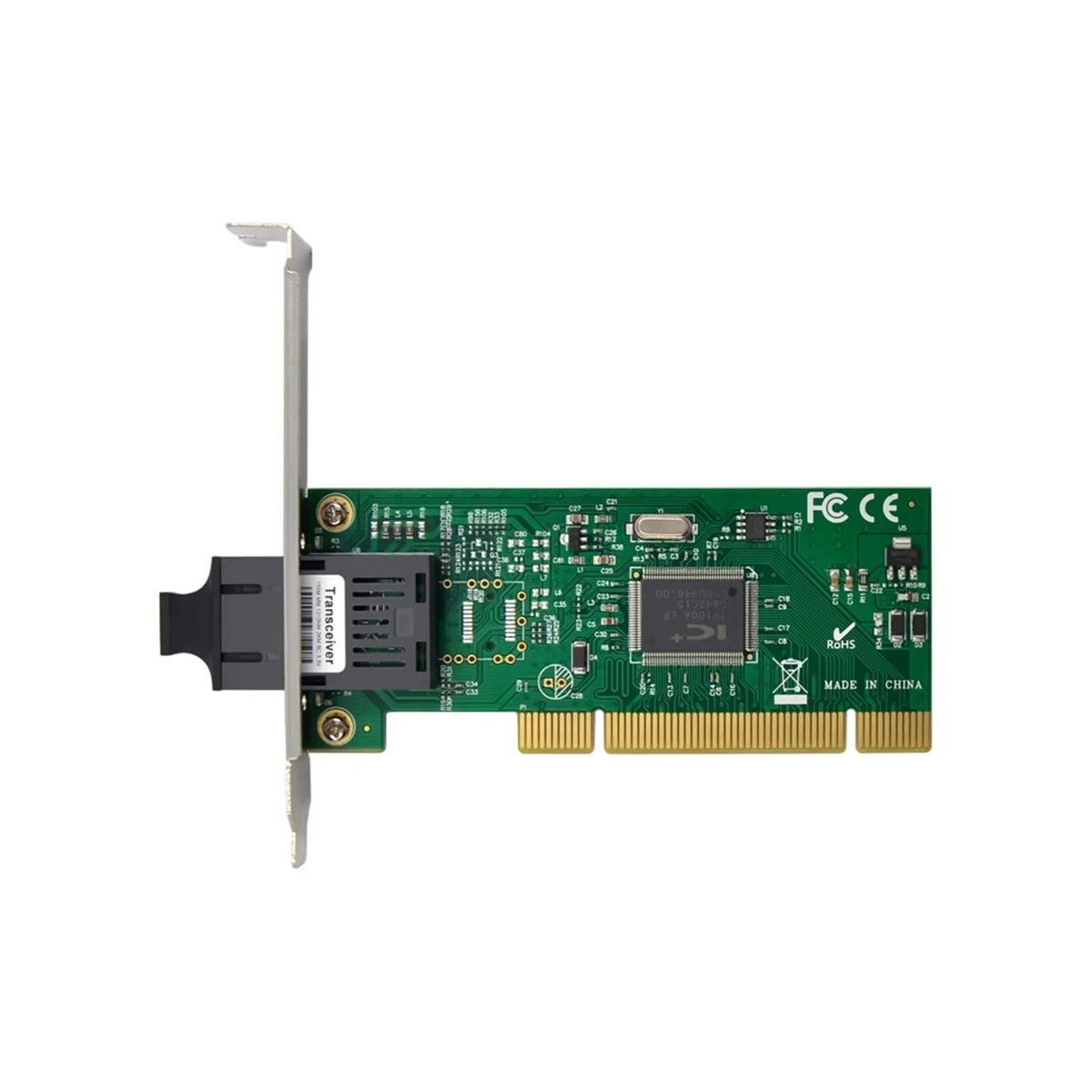 PCI IC בנוסף IP100A יציאה אחת Fast Ethernet כרטיס רשת 100Mbps סיבים אופטיים כרטיס רשת Ethernet Adapter - 2