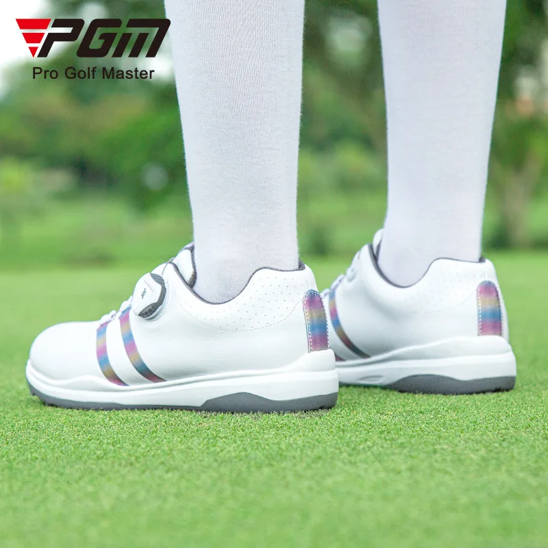 PGM נשים נעלי גולף עמיד נגד החלקה של נשים קל משקל, רך לנשימה נעלי נשים מזדמנים ידית רצועת ספורט XZ208 - 2
