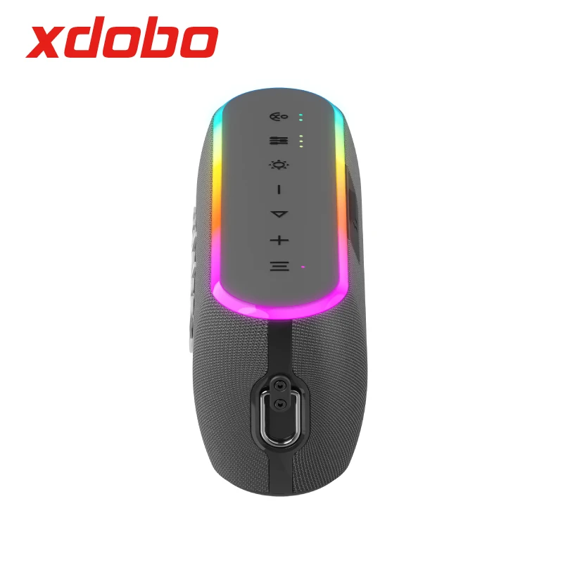 Xdobo הגעה חדשה 60w X8III אלחוטי Bluetooth רמקול חיצוני דיבורית ניידת סאב עם RGB אור - 2